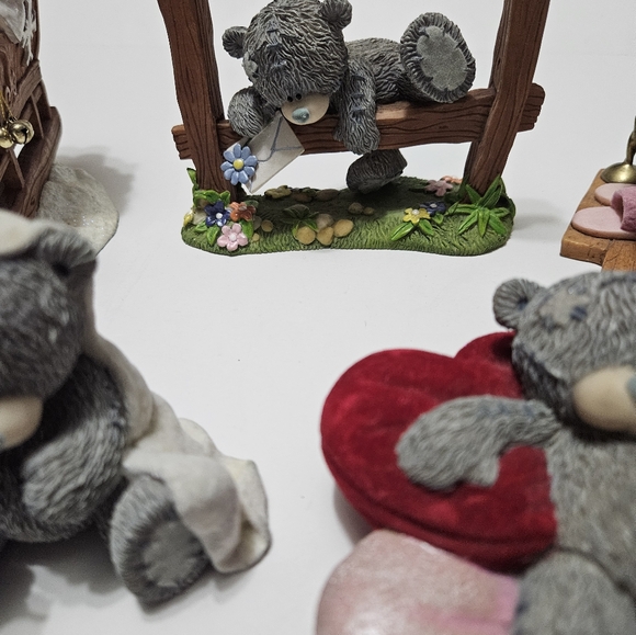 Adorable Me To You Bear Figurines Bundle Lot Decor #A-05 - Picture 11 of 15